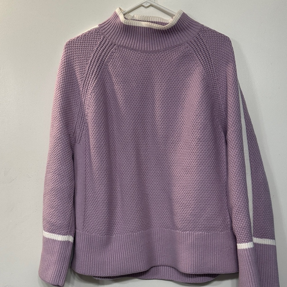 Ann Taylor Lilac Turtleneck Sweater